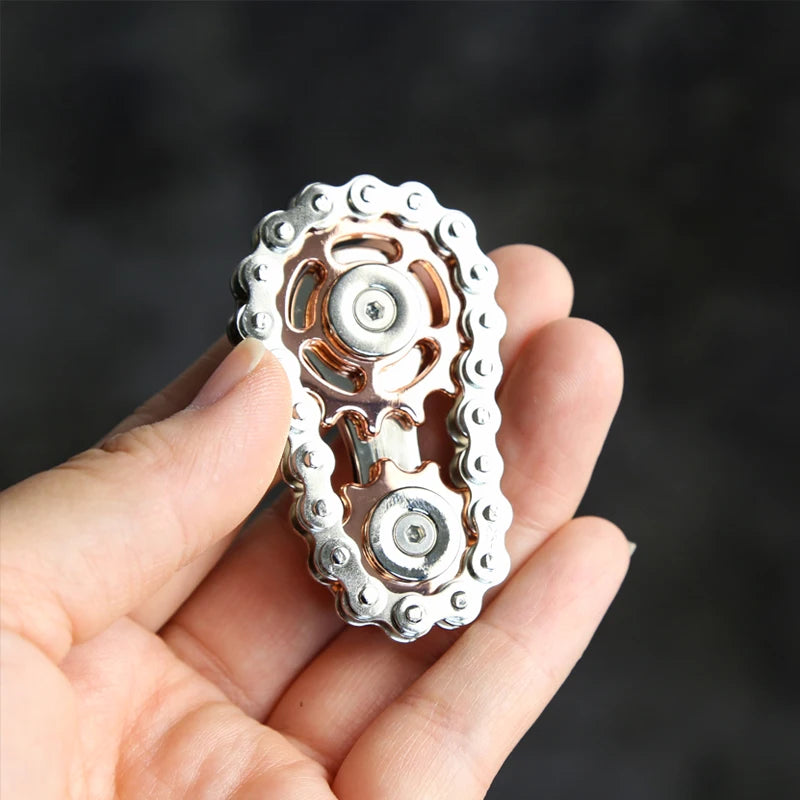 CowLost | product_id-metal-chain-gear-palm-fidget-spinner-edc-stress-relief-toy-for-adults |3