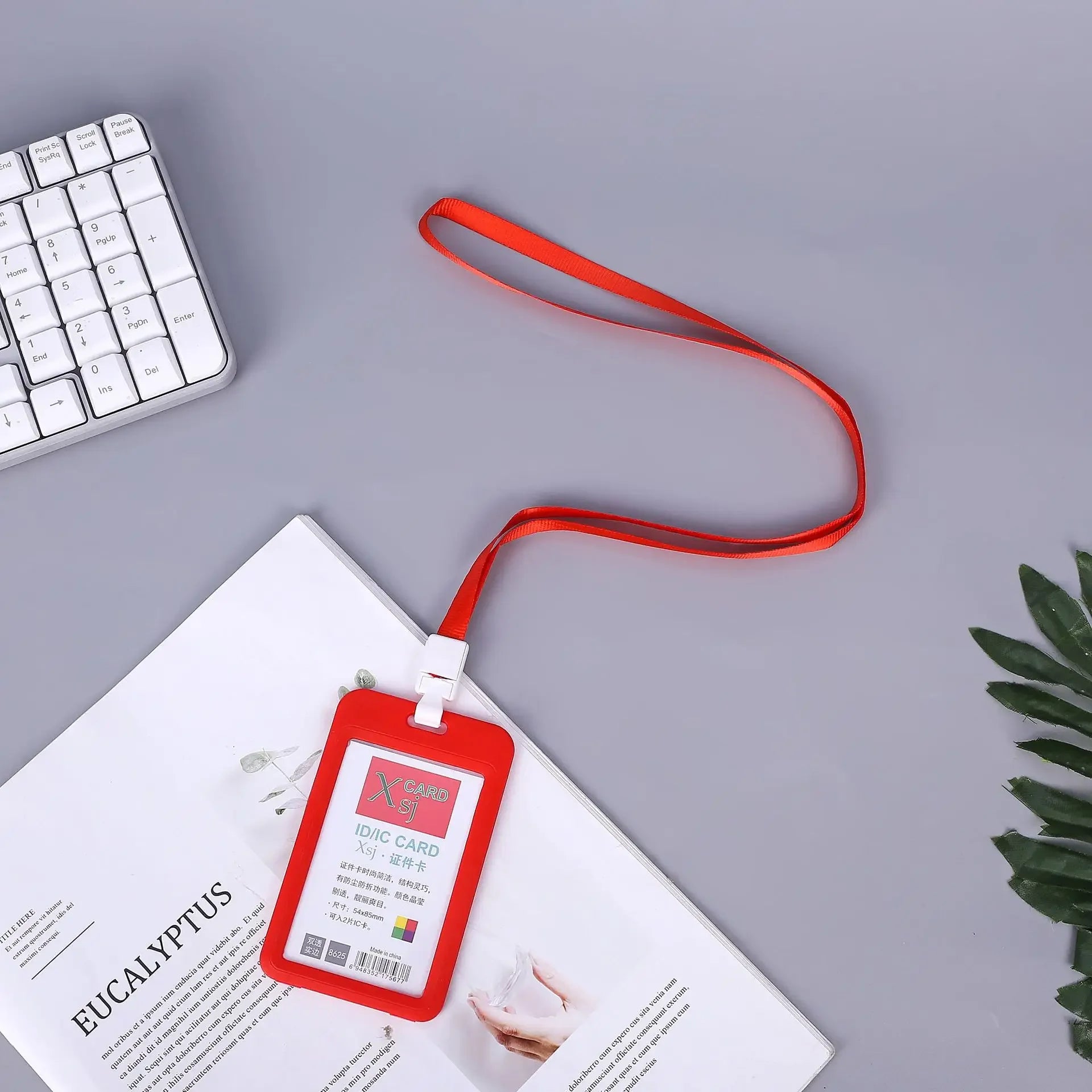 CowLost | uncategorized-plastic-work-card-holder-with-lanyard-rope |15