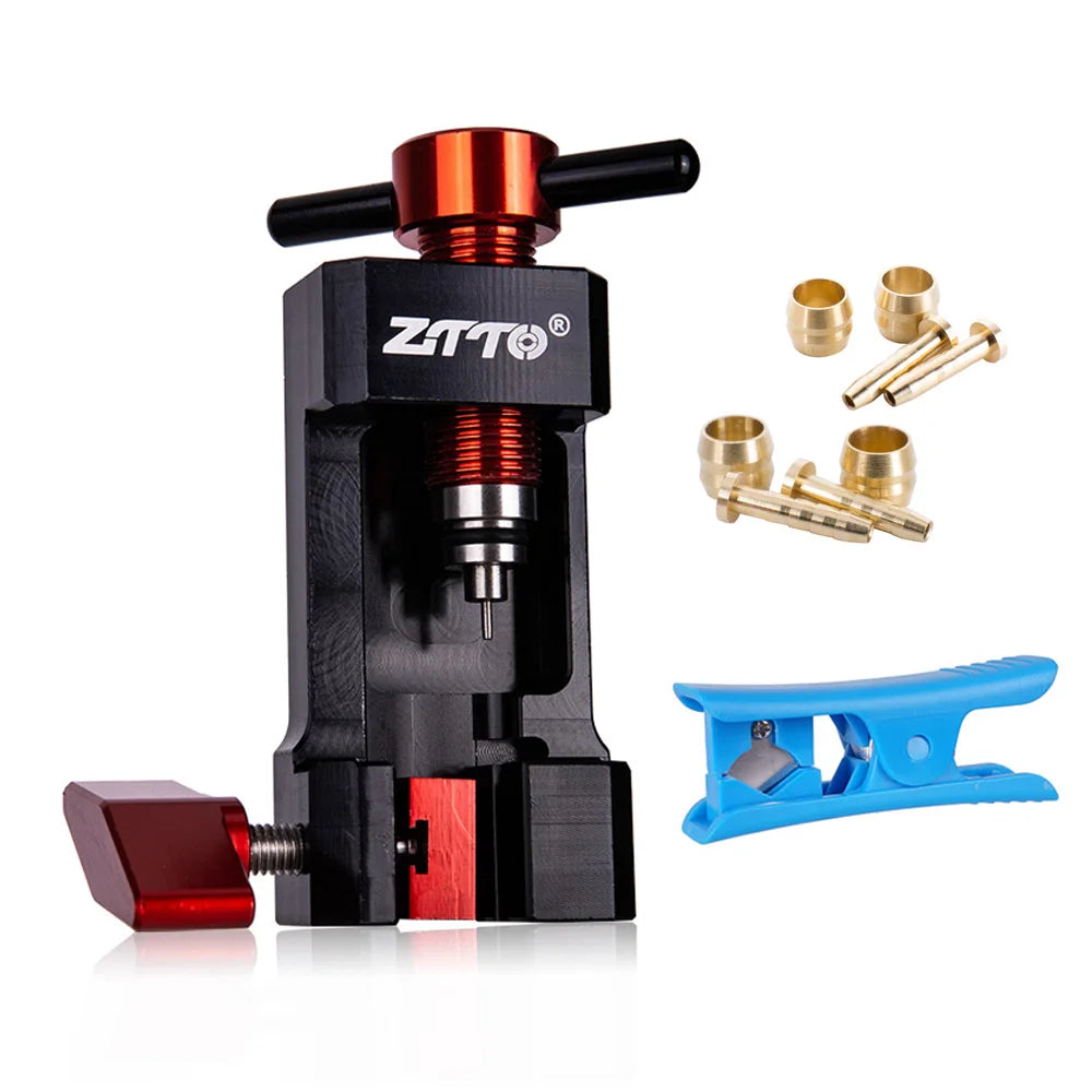 CowLost | ztto-bicycle-hydraulic-disc-brake-oil-needle-tool-driver-hose-cutter-cable-pliers-olive-connector-insert-bh59-bh90-install-press |25