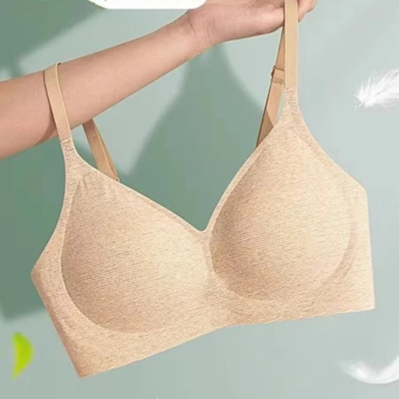 CowLost | product_id-womens-adjustable-wire-free-push-up-anti-sag-bra-for-comfort-support |5