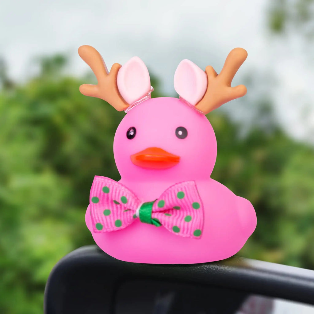 CowLost | product_id-2-pack-cute-winter-rubber-duck-car-dashboard-decorations |6
