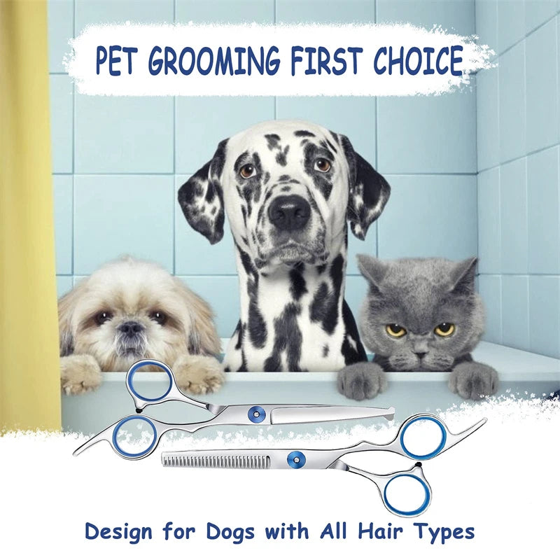 CowLost | tools-professional-dog-grooming-scissors-with-rounded-safety-tips |7