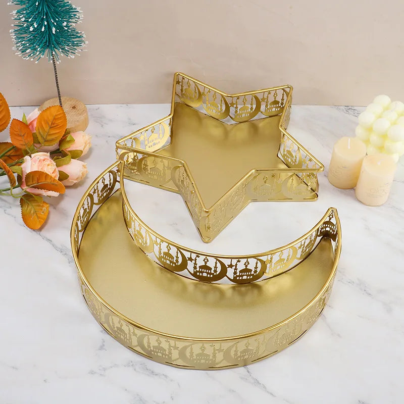 CowLost | ramadan-candy-snack-tray-eid-moon-star-food-dessert-storage-box |4