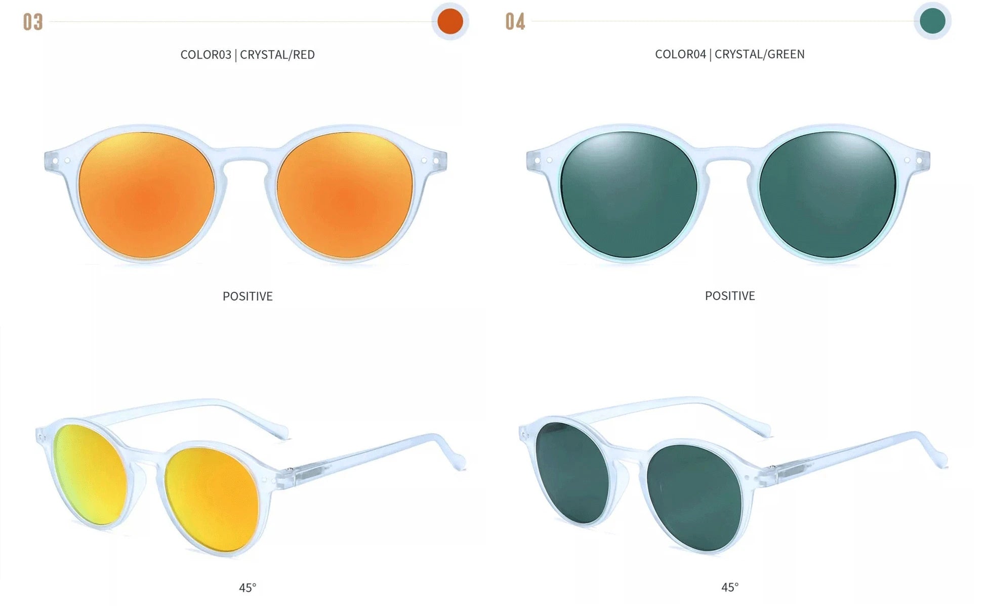 CowLost | zenottic-s-size-retro-circular-polarized-sunglasses |13