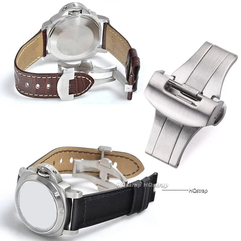 CowLost | product_id-20mm-22mm-stainless-steel-matte-pin-buckle-for-panerai-pam-watch-strap |3