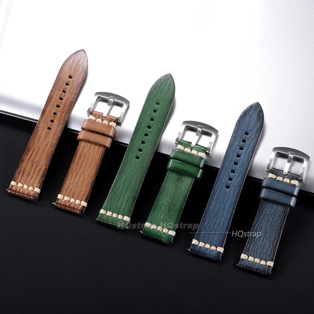 CowLost | product_id-leather-watch-strap-for-rolex-galaxy-18-24mm-with-silver-pin-buckle |3
