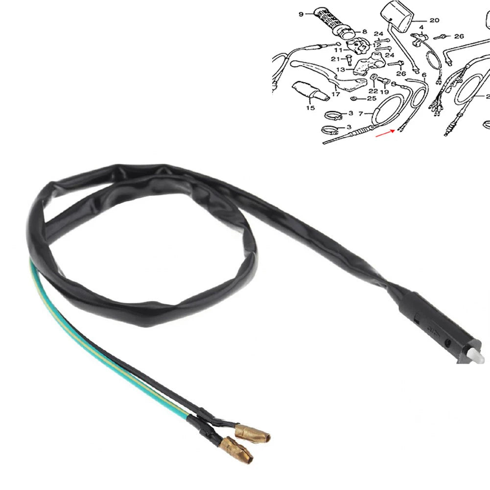 CowLost | product_id-universal-motorcycle-front-disc-brake-line-8mm-x-40cm-with-brake-light-switch |1