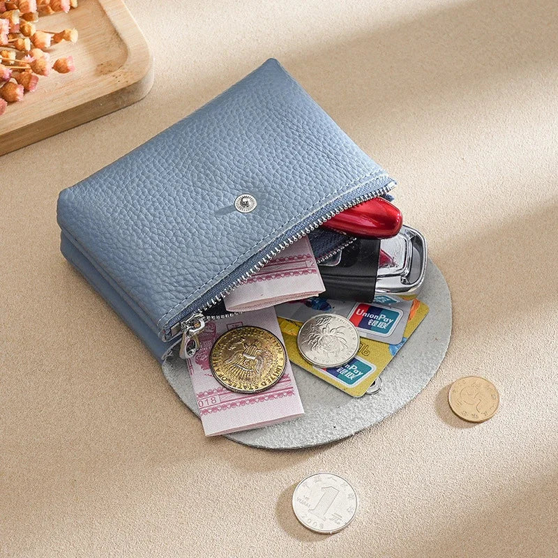 CowLost | activewear-pants-genuine-top-layer-cowhide-coin-purse-for-women |22