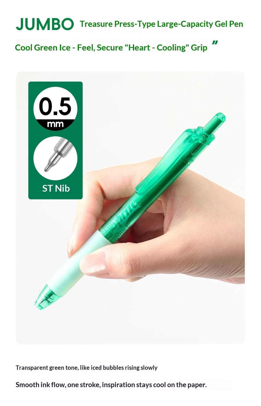 CowLost | product_id-kaco-sprite-fanta-coca-cola-gel-pen-set-0-5mm-fine-point-large-capacity-smudge-free-ink |9