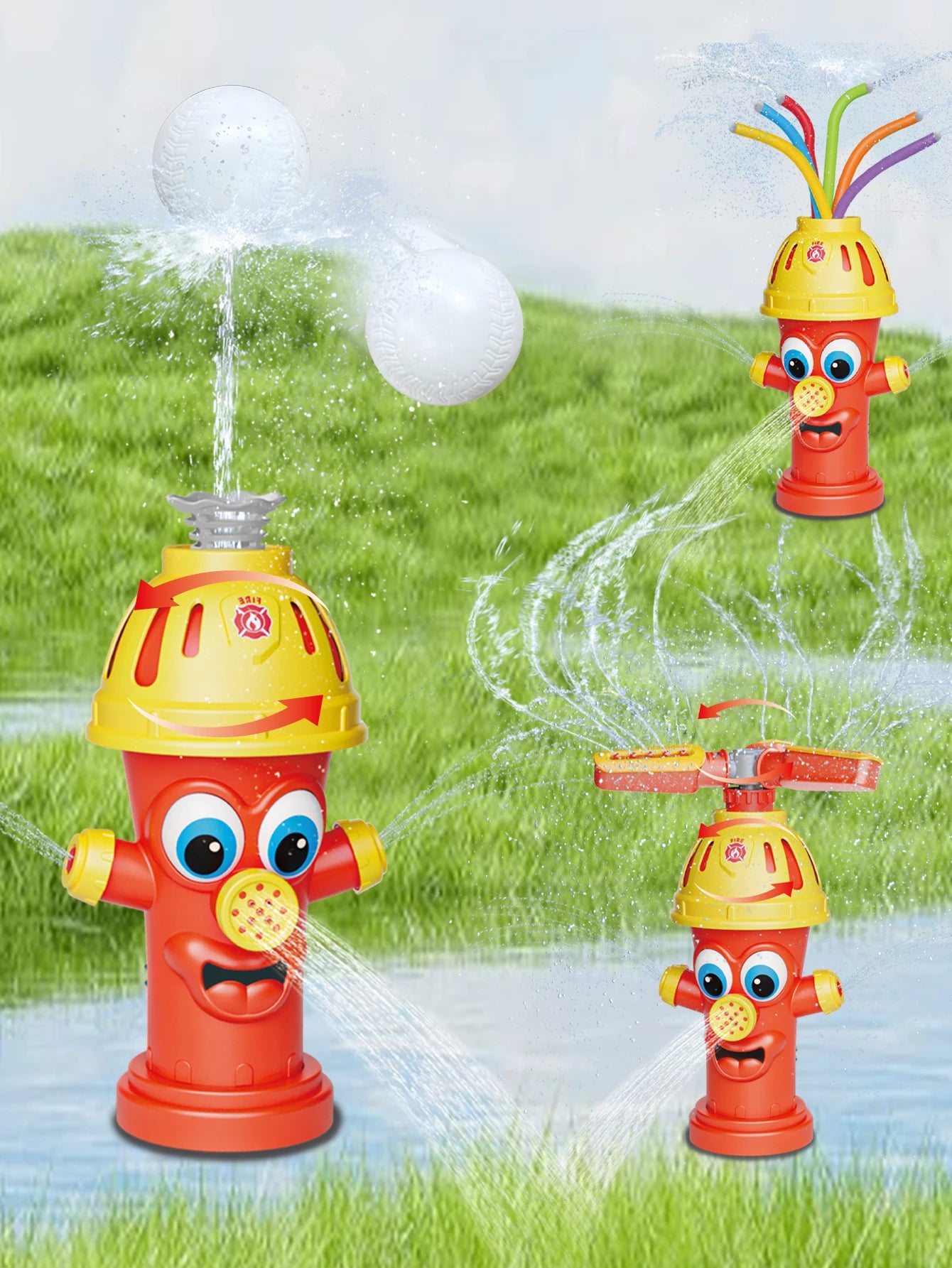 CowLost | product_id-fire-hydrant-water-spray-toy-sprinkler-set-for-kids-outdoor-garden-splash-gift |10