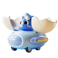 Cartoon Dinosaur Egg Plastic Bumper Car Classic Kids Interactive Toy