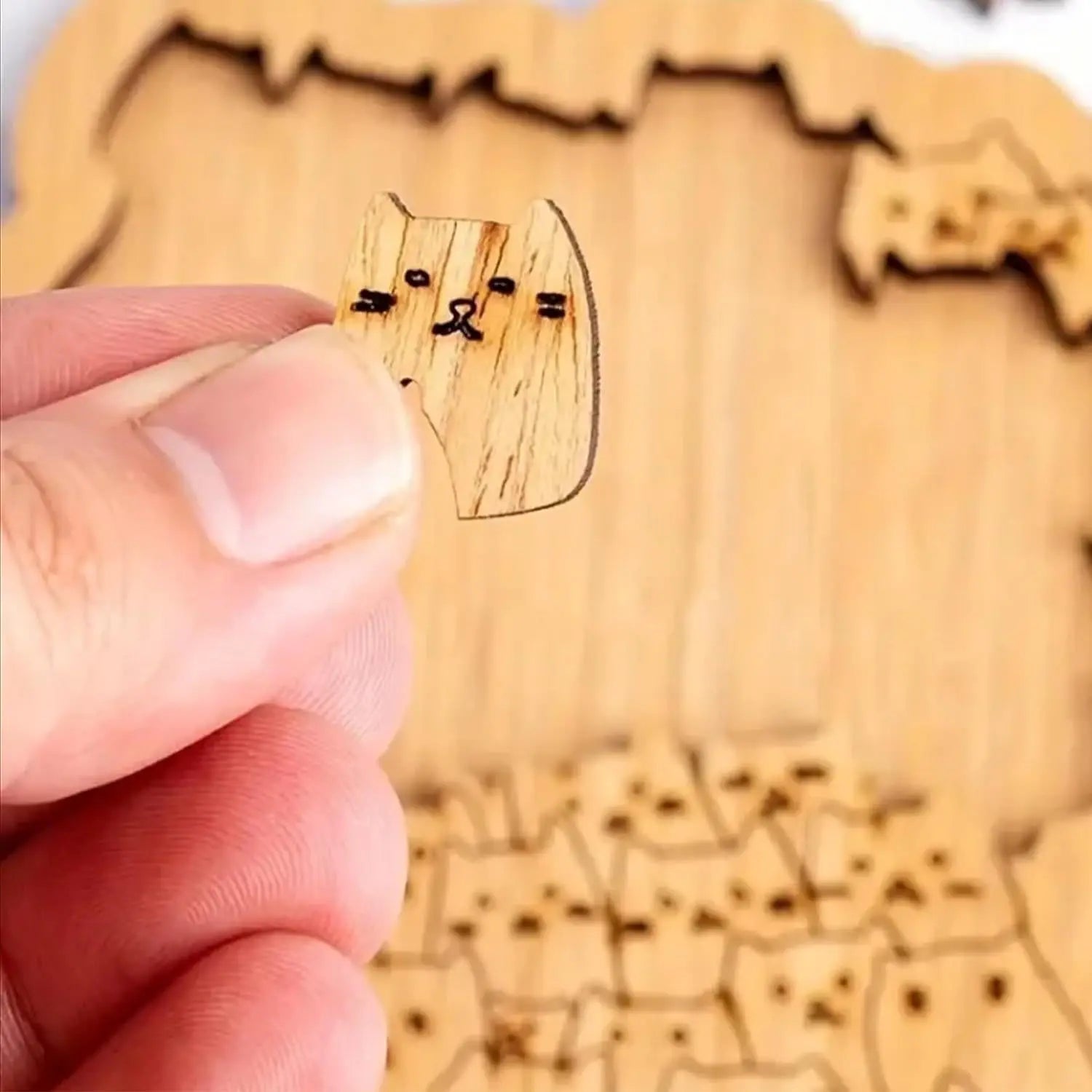 CowLost | product_id-wooden-animal-pattern-irregular-jigsaw-puzzle-decompression-game-for-adults-and-kids |3