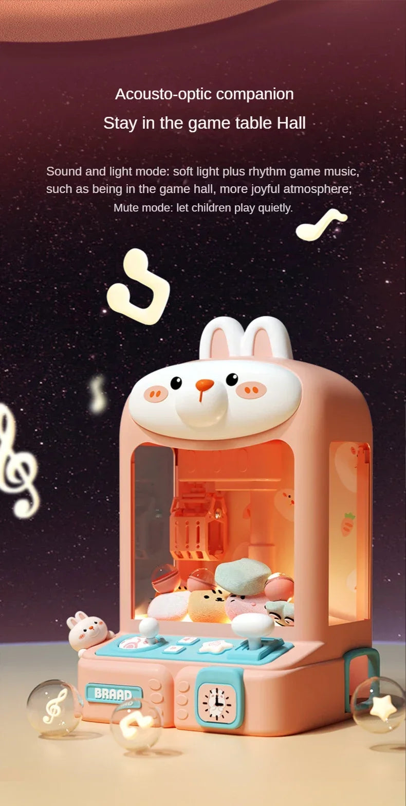 Mini Claw Machine Toy for Kids Automatic Arcade Game Birthday Gift