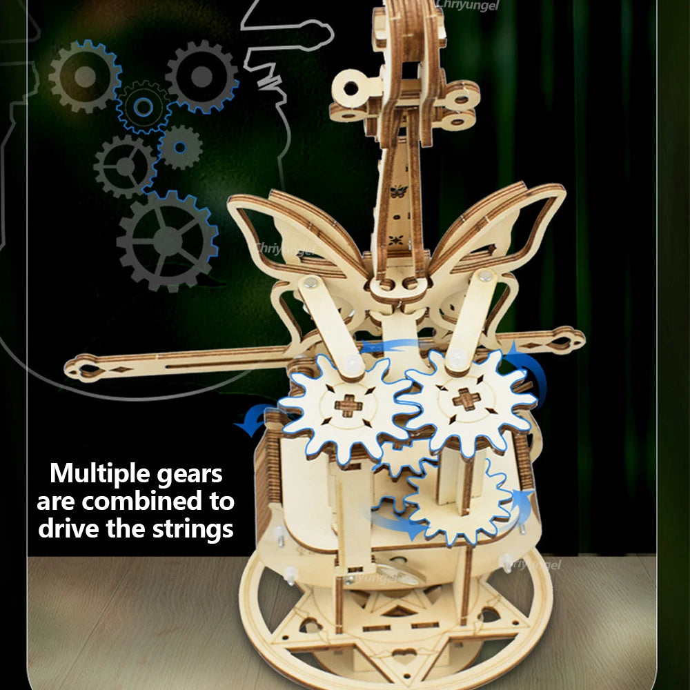 CowLost | 3d-puzzle-wooden-cello-model-diy-assembly-violin-music-box-building-kits-home-living-room-decor-crafts-gift-for-adults-kids |10