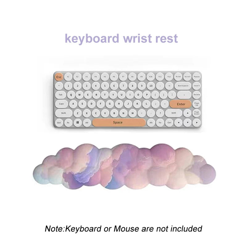 CowLost | cloud-gradient-gaming-keyboard-pad-wrist |15