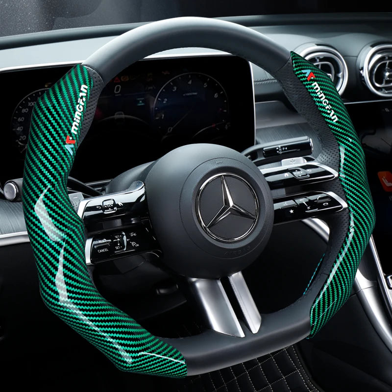 CowLost | luxury-carbon-fiber-steering-wheel-cover |11
