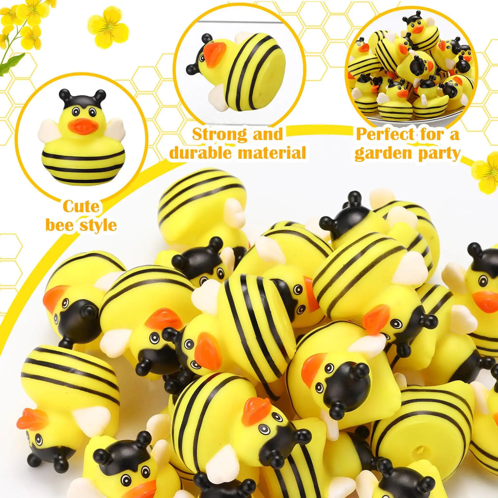 CowLost | product_id-bee-rubber-duck-toy-floating-bath-gift-for-birthday-party-and-classroom-reward |2