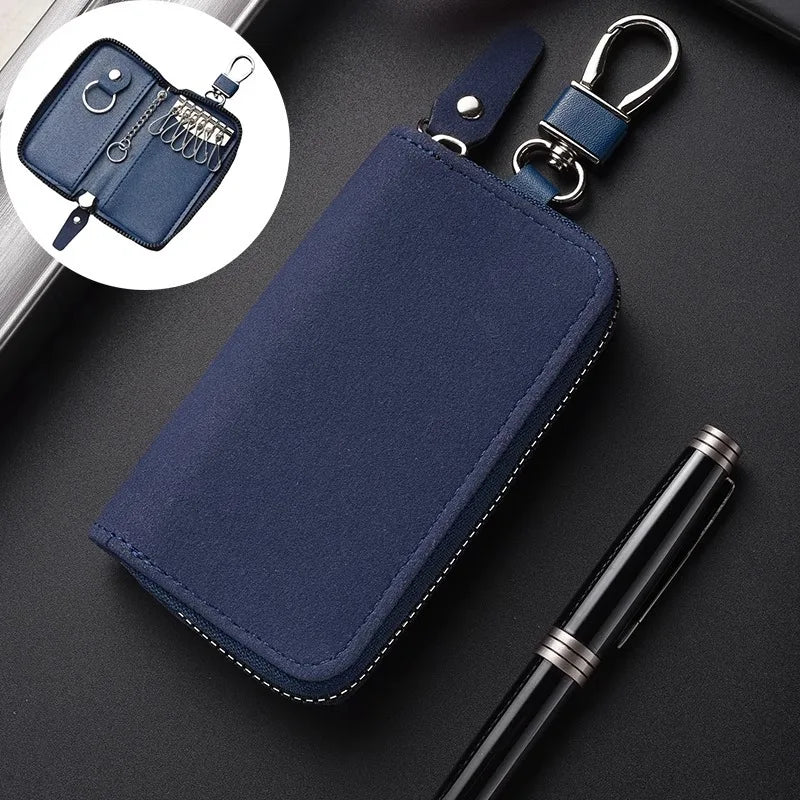 CowLost | leather-keychain-men-women-key-holder-organizer |9