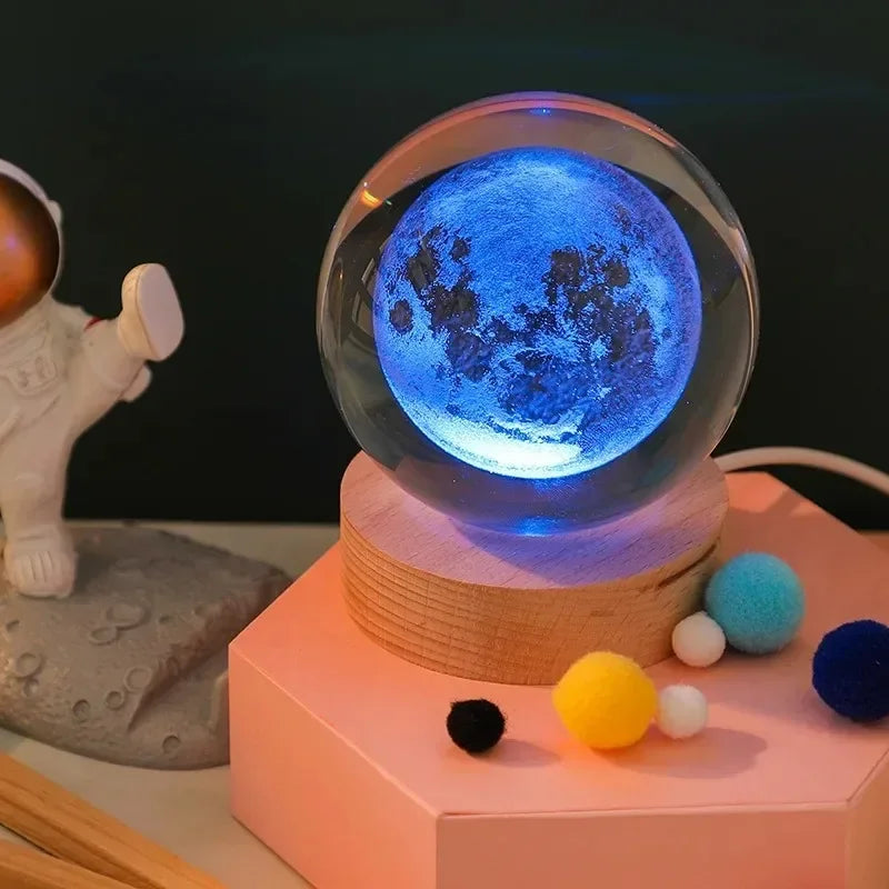 CowLost | product_id-6cm-rgb-cosmos-series-solar-powered-crystal-ball-night-light-milky-way-moon-ornament-gift |8