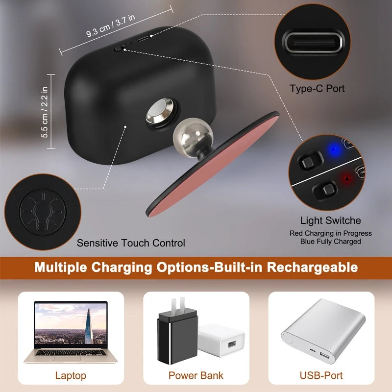 CowLost | product_id-kfvc-360-rotatable-rgb-dimmable-wall-night-light-with-remote-for-bedroom |8