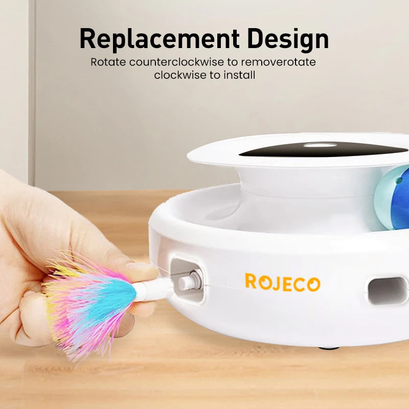 CowLost | cat-treats-rojeco-2-in-1-automatic-smart-cat-toy-with-feather-and-fun-ball |4