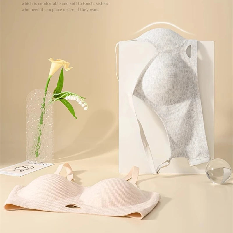 CowLost | product_id-womens-seamless-wire-free-push-up-bra-for-comfortable-support |6