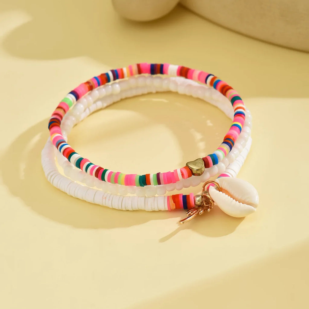 CowLost | bohemian-sea-shell-woven-anklet-for-women-ceramic-fish-heart-shells-beads-bracelet-on-the-leg-boho-beach-barefoot-sandal-jewelry |4