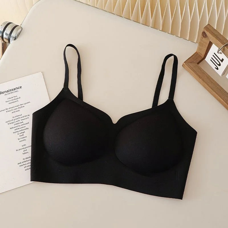 CowLost | product_id-seamless-wire-free-push-up-bra-for-small-breasts-comfortable-anti-sagging-support |8