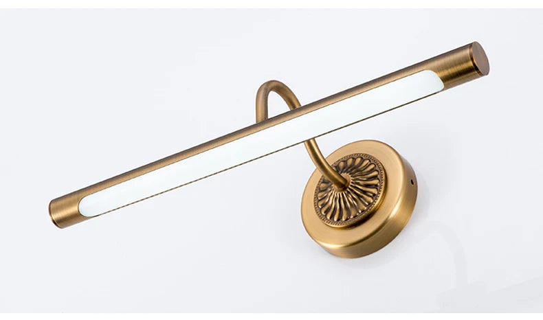 CowLost | product_id-red-bronze-8w-led-bathroom-wall-light-455mm-gold-european-mirror-lamp |16