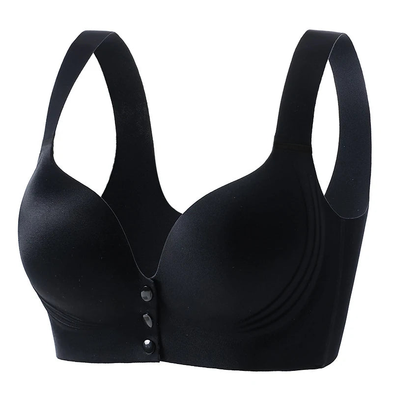 CowLost | product_id-fallsweet-wireless-front-buckle-push-up-seamless-sports-bra-for-women-large-size |8