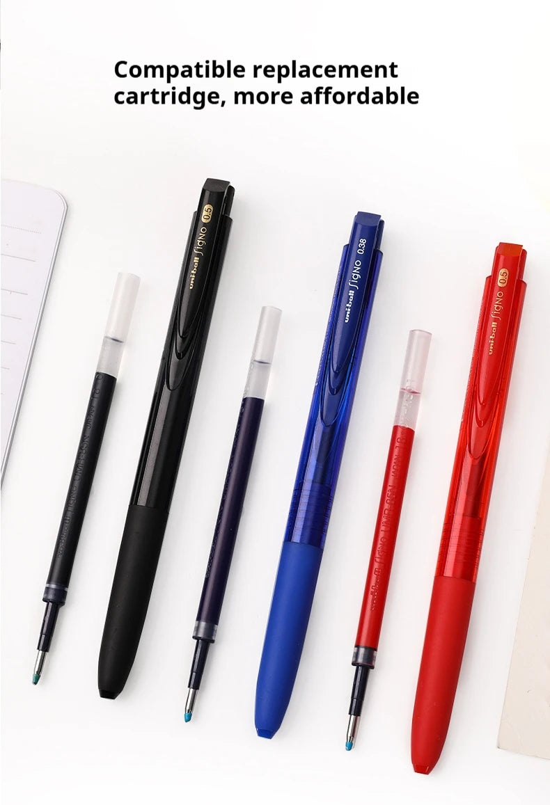 CowLost | product_id-mitsubishi-uni-signo-umn155-gel-pen-0-38-0-5mm-black-red-blue-quick-dry-smooth-low-friction |17