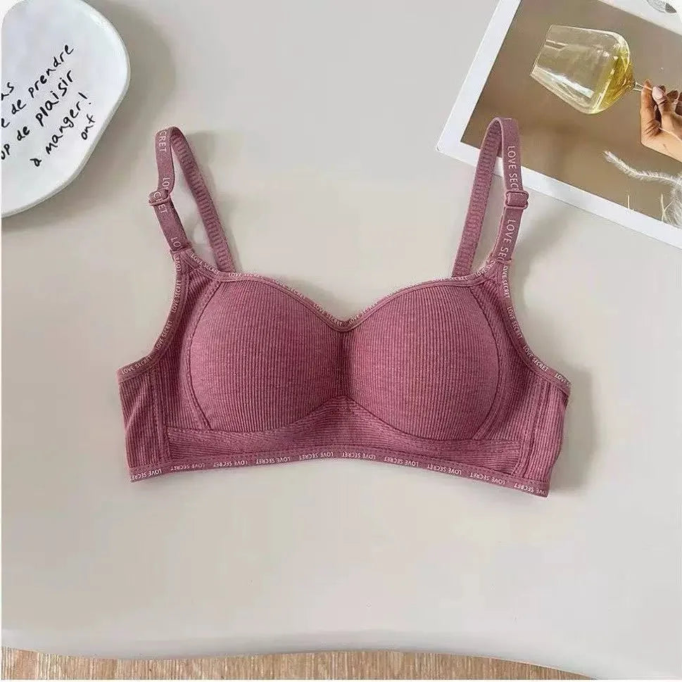 CowLost | product_id-womens-breathable-thin-stainless-steel-support-bra-for-small-breasts |7