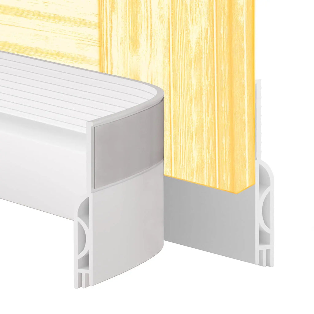 CowLost | 1-2m-door-draft-stopper-sweep-under-door-gap-filler-seal-strip |7