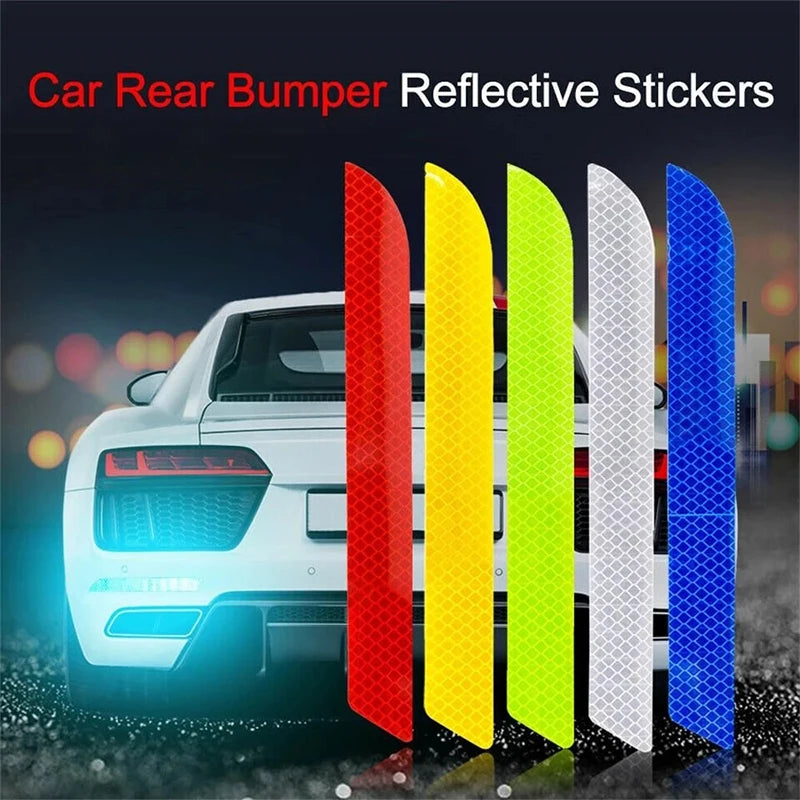 CowLost | product_id-2pcs-reflective-car-rear-bumper-safety-strip-stickers |1