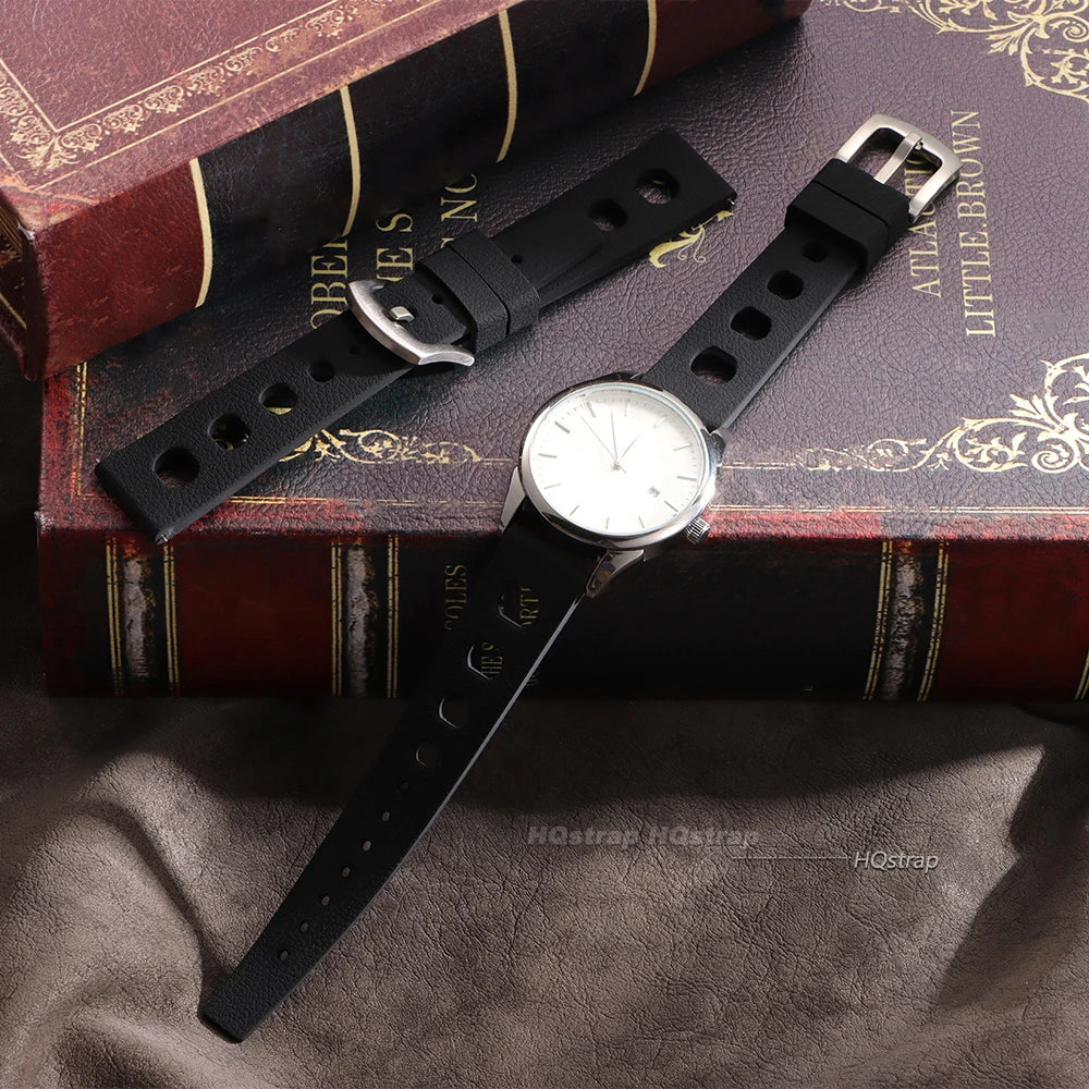 CowLost | product_id-tropical-silicone-watch-strap-20mm-22mm-soft-breathable-rubber-band-with-stainless-steel-buckle |3