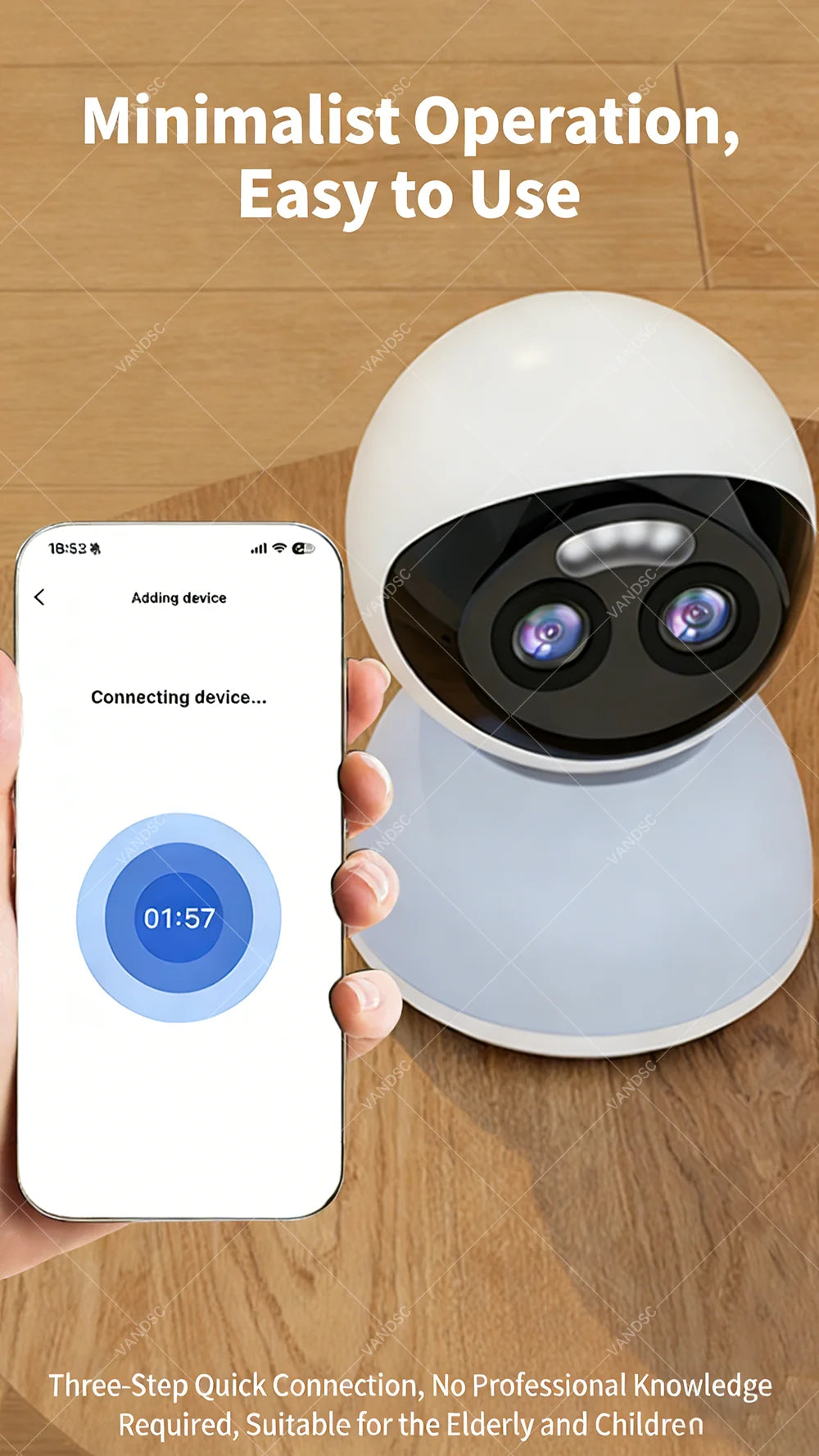 CowLost | product_id-vesafe-6mp-dual-lens-360-ptz-wifi-dome-camera-10x-digital-zoom-motion-detection-two-way-audio-2-4g-5g-wifi |16