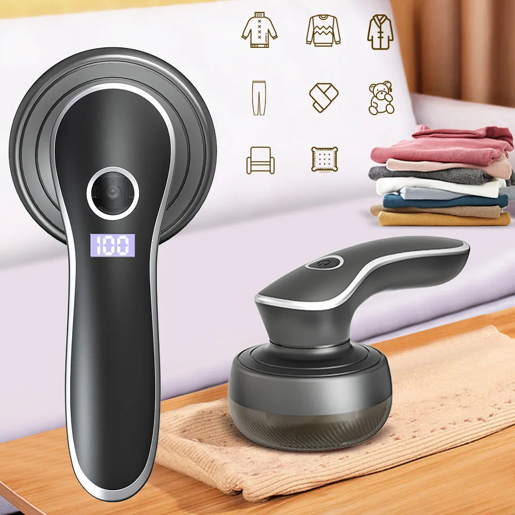 CowLost | electric-digital-display-lint-remover-rechargeable |7