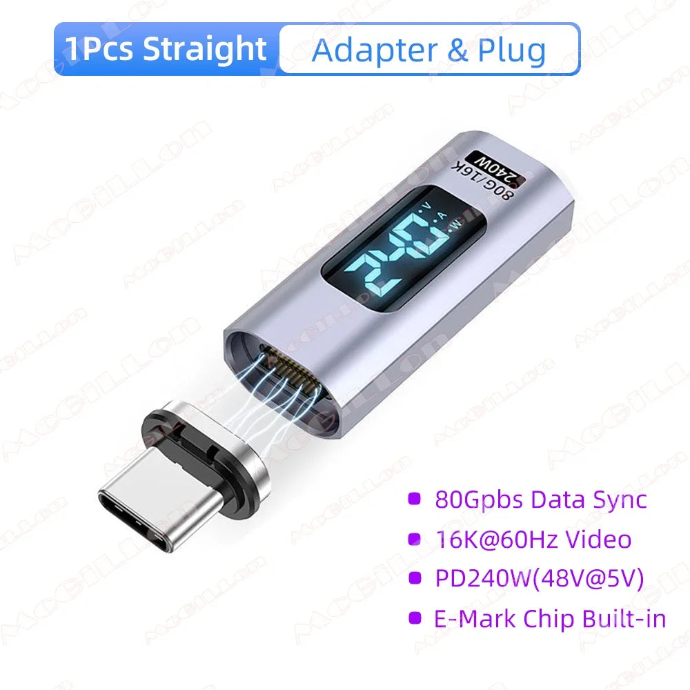 CowLost | product_id-240w-usb-c-magnetic-otg-adapter-type-c-to-type-c-80gbps-16k-5a-for-macbook-pro-air-samsung |17
