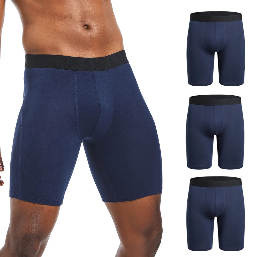 CowLost | long-leg-3pcs-pack-men-panties-polyester-underwear-male |10