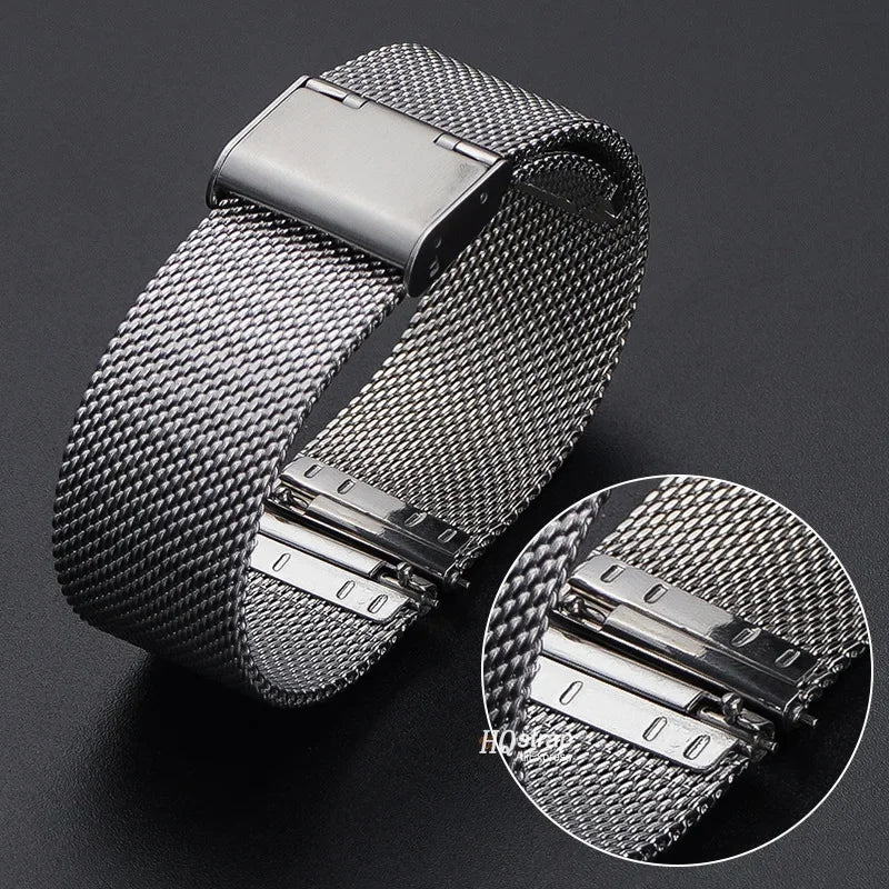 CowLost | product_id-milanese-stainless-steel-watch-band-18mm-20mm-22mm-universal-replacement-strap-for-seiko-and-role-bracelets |9