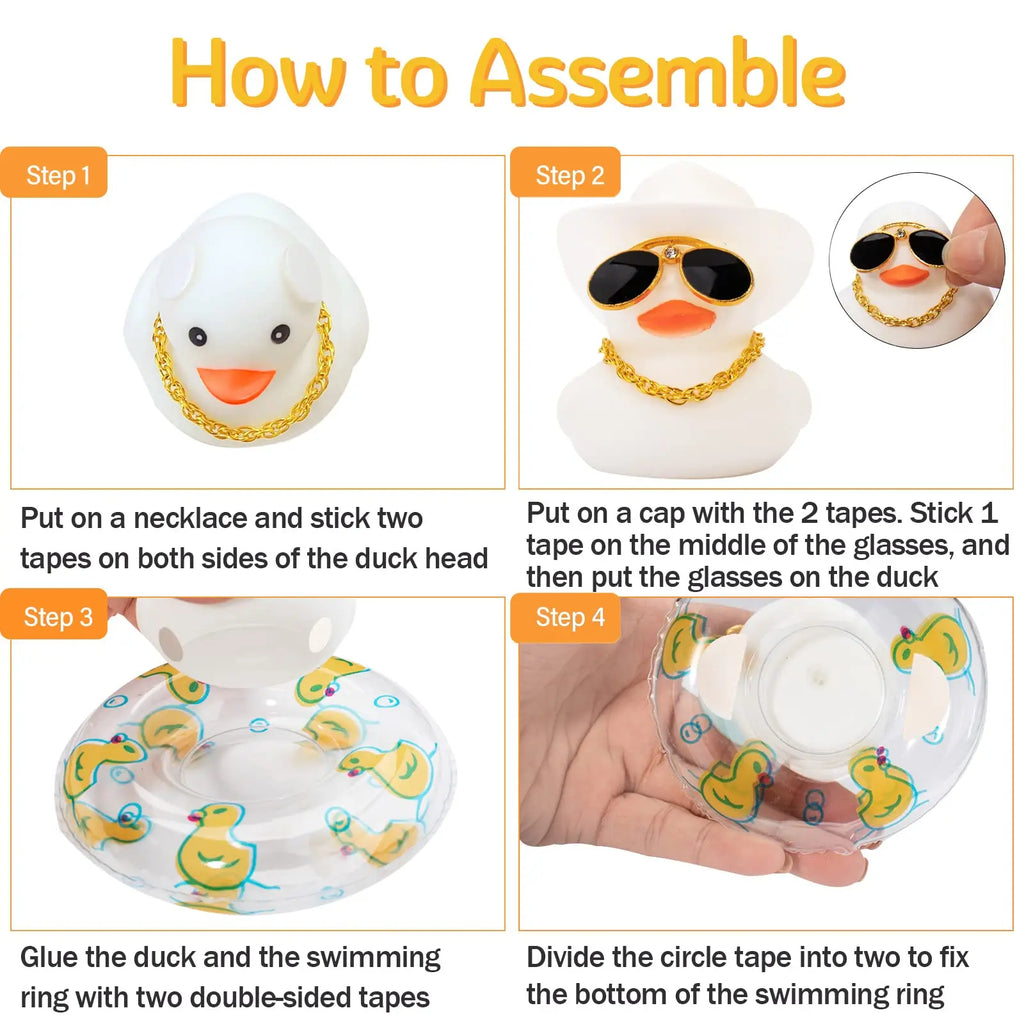 CowLost | product_id-halloween-yellow-rubber-duck-cowboy-car-dashboard-ornament-decoration |3