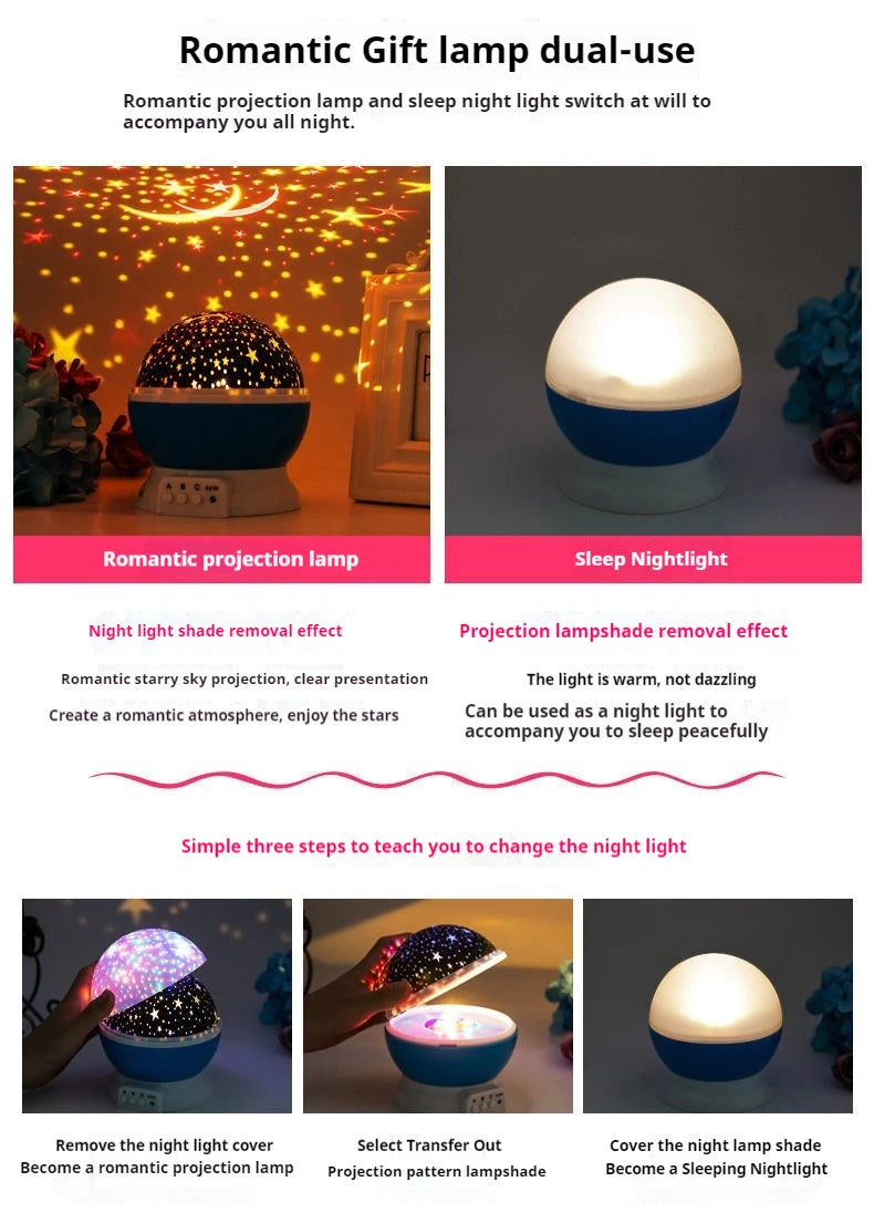 CowLost | product_id-starry-sky-rotating-moon-galaxy-night-lamp-projector-for-nursery-table |11
