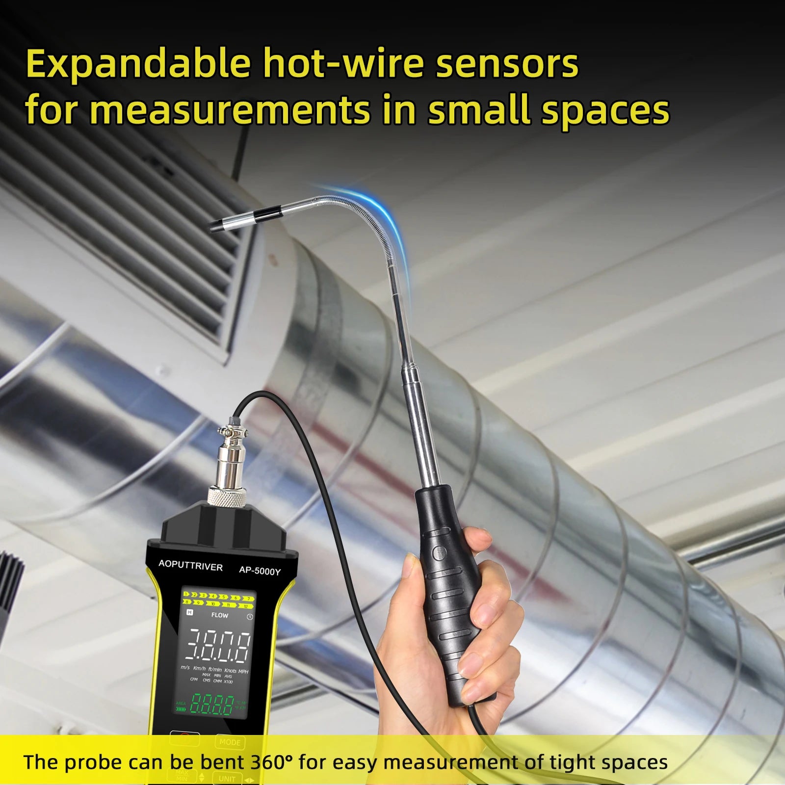 CowLost | fencing-barriers-btmeter-thermal-wind-speed-meter-with-telescopic-hotwire-sensor |11