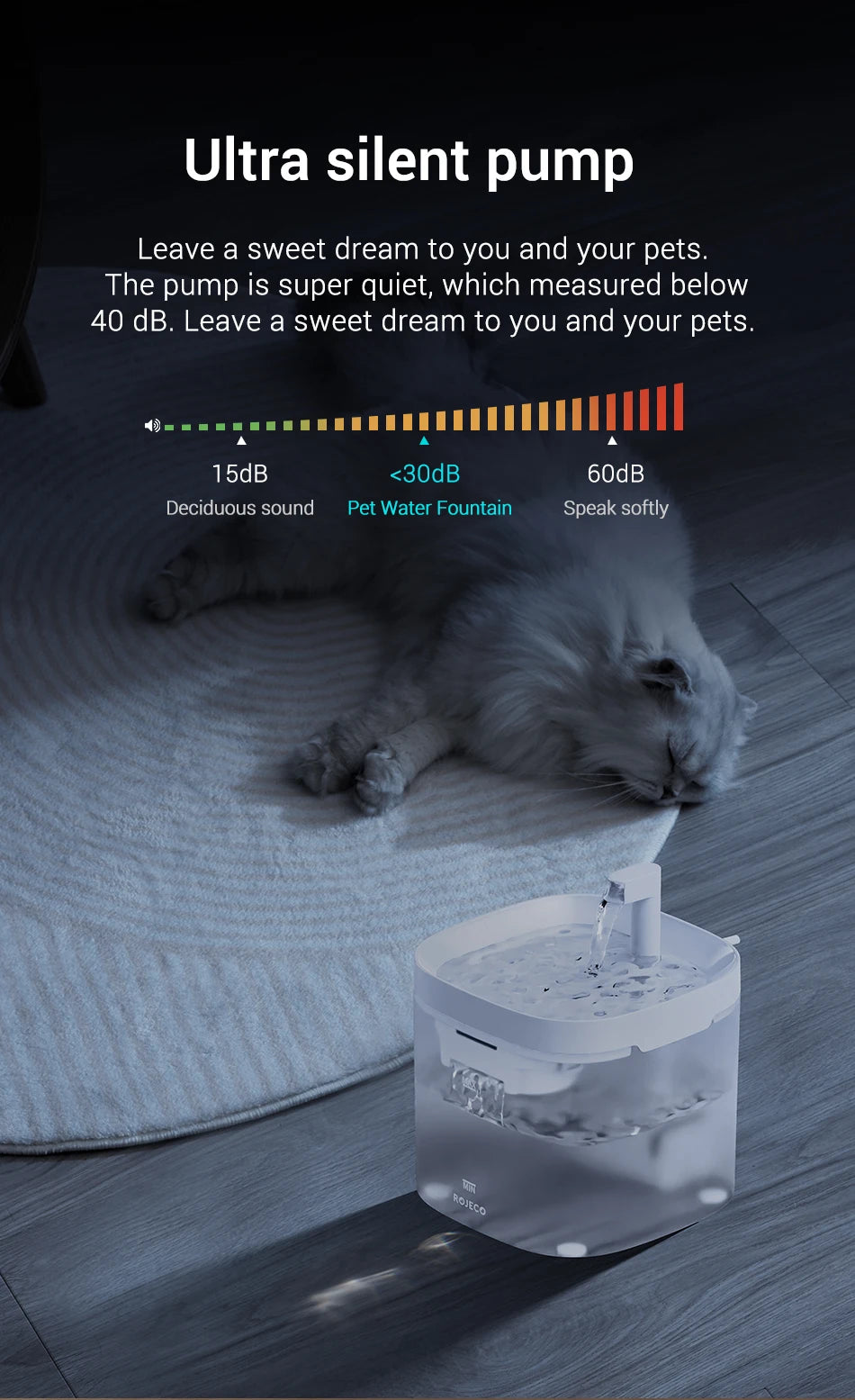 CowLost | cat-food-rojeco-1-5l-automatic-cat-and-dog-water-fountain-with-filter-pump |14