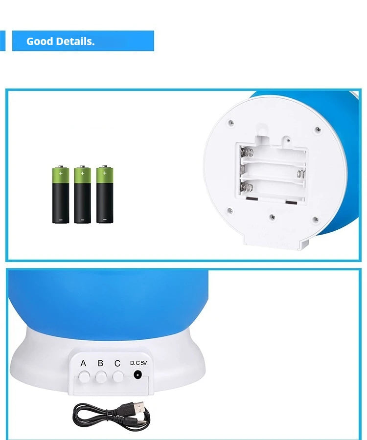 CowLost | product_id-rotating-starry-sky-moon-galaxy-night-light-projector-for-baby-nursery |10