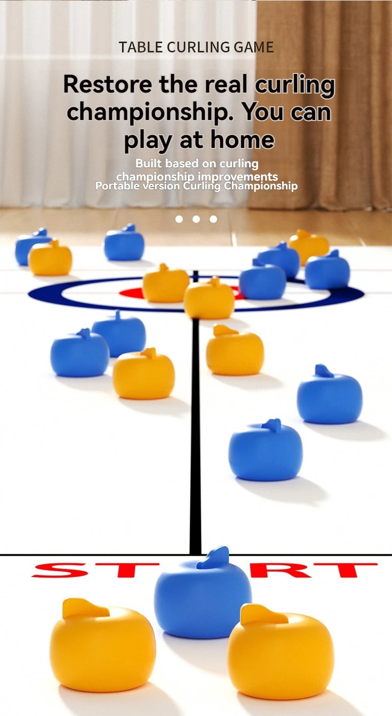CowLost | product_id-tabletop-curling-game-with-8-16-rollers-shuffleboard-pucks-for-family-fun-and-parties |9