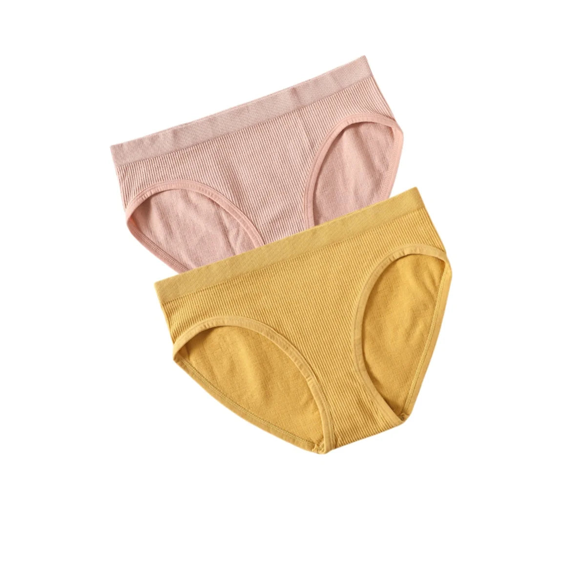 CowLost | product_id-2-pack-low-rise-seamless-womens-bikini-briefs-full-coverage-underwear |16