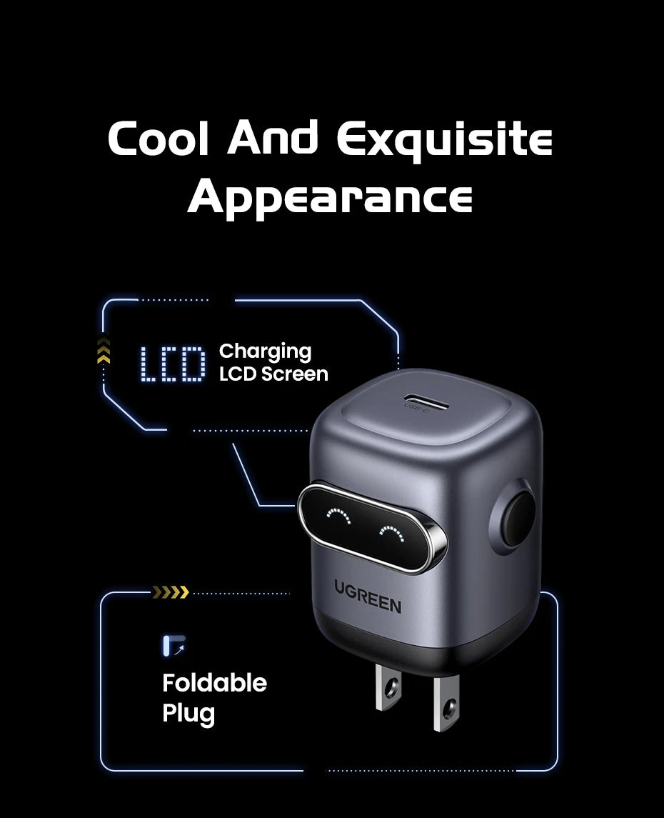 CowLost | ugreen-30w-gan-charger-2nd-gen-robot-qc4-0-3-0-pps-pd3-0-fast-charger |14