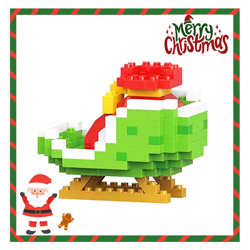 CowLost | christmas-gifts-building-block-series-santa-claus-reindeer-puzzle-assembly-bricks-table-decoration-toys-for-child-chrismas-gift-2 |19