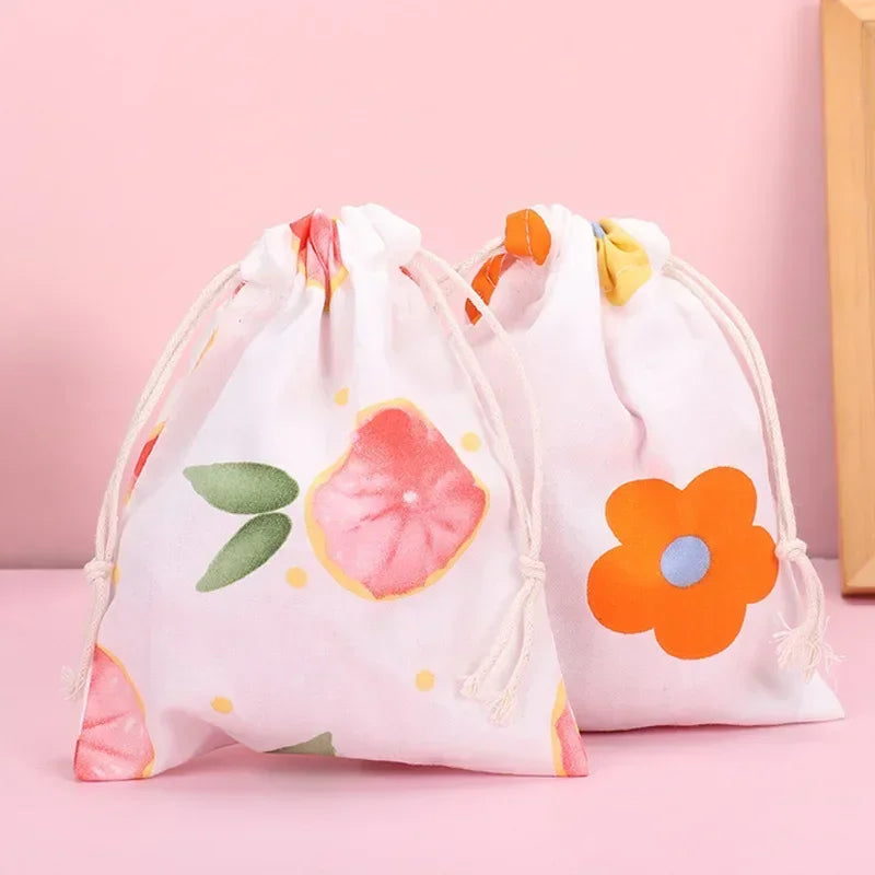 CowLost | wallets-money-clips-mini-fruit-print-drawstring-bag-for-candy-and-jewelry-organizer |4